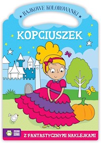 Bajkowe kolorowanki. Kopciuszek -  - książka