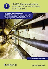 Mantenimiento de redes eléctricas subterráneas de alta tensión. ELEE0209 - Germán Coca López - ebook