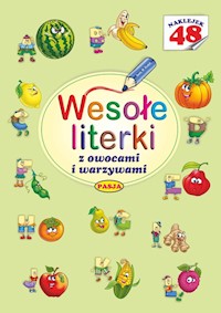 Wesołe literki z owocami i warzywami - Budek Mariola - książka