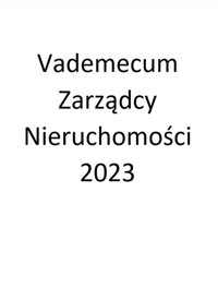 Vademecum Zarządcy Nieruchomości 2023 - Michał Substyk - książka