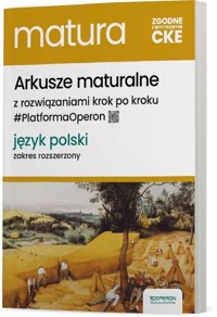Matura 2025 Arkusze maturalne Język polski Zakres rozszerzony - Marzec Aleksandra - książka