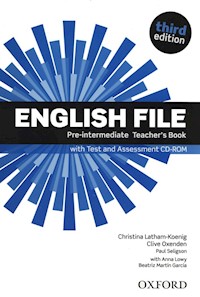English File Pre-Intermediate Teacher's Book + CD - Latham-Koenig Christina, Oxenden Clive - książka
