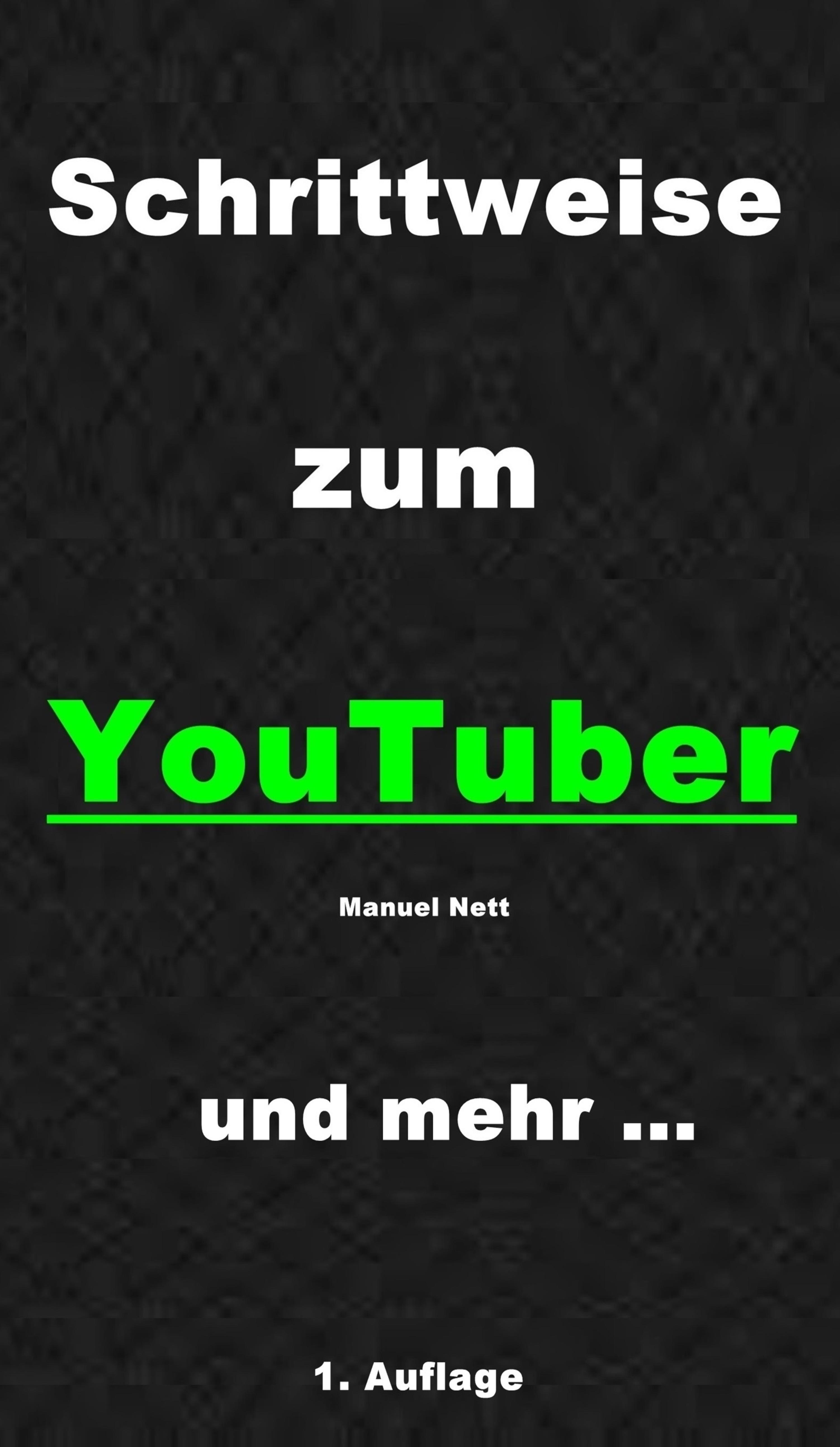 Schrittweise zum YouTuber