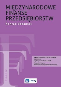 Międzynarodowe finanse przedsiębiorstw - Sobański Konrad - książka