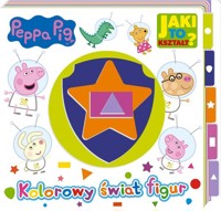 Peppa Pig. Jaki to kształt? Kolorowy świat figur -  - książka