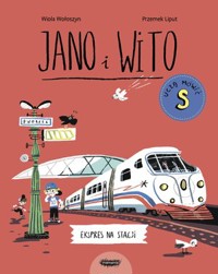Jano i Wito uczą mówić S. Ekspres na stacji - Wiola Wołoszyn, Przemek Liput (ilustr.) - audiobook + książka