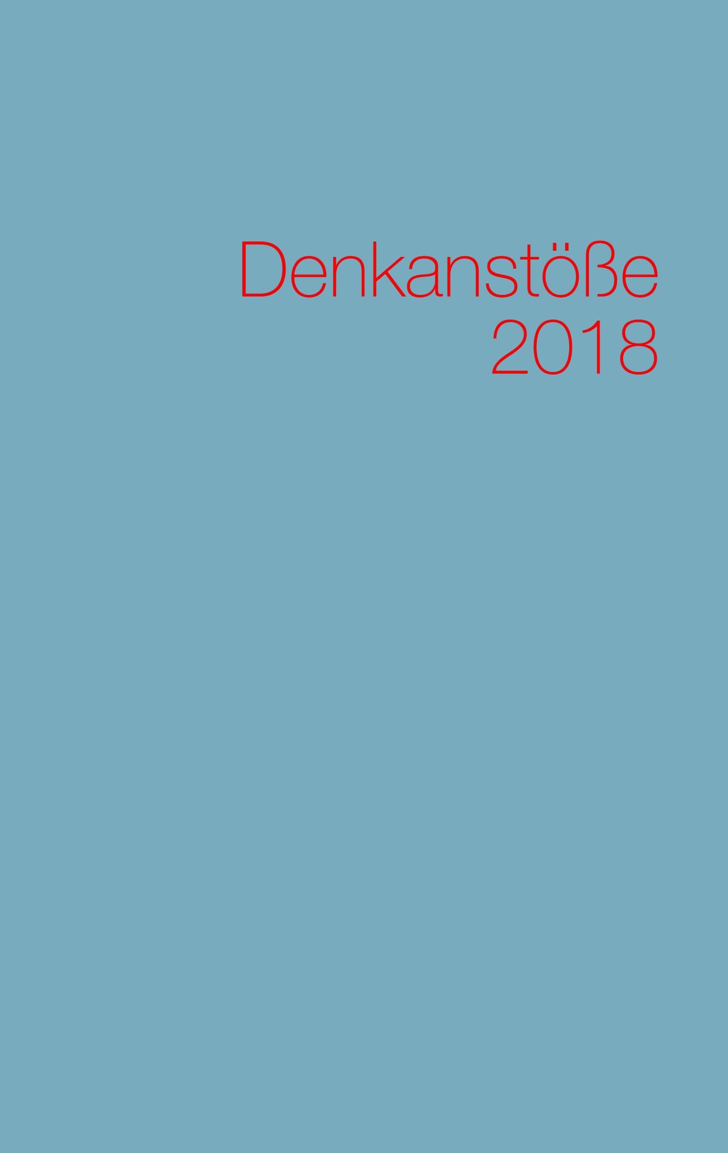 Denkanstöße 2018