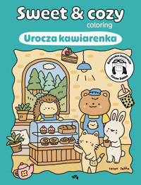Urocza kawiarenka. Sweet & cozy coloring - Cocon Zakka - książka