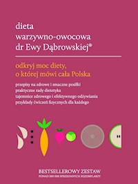 Dieta warzywno-owocowa dr Ewy Dąbrowskiej komplet - Dąbrowska Beata, Borkowska Paulina - książka