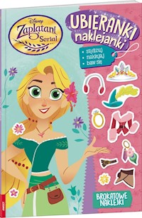 Zaplątani Serial Ubieranki z naklejkami -  - książka