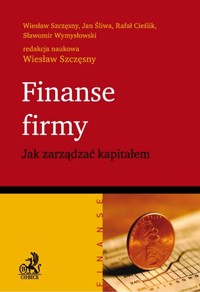 Finanse firmy Jak zarządzać kapitałem - Szczęsny Wiesław, Śliwa Jan, Cieślik Rafał - książka