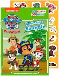 Psi Patrol Przyklejam Odklejam Tajemnice dżungli -  - książka