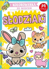 Kolorowanka ze wzorem Słodziaki z naklejkami -  - książka