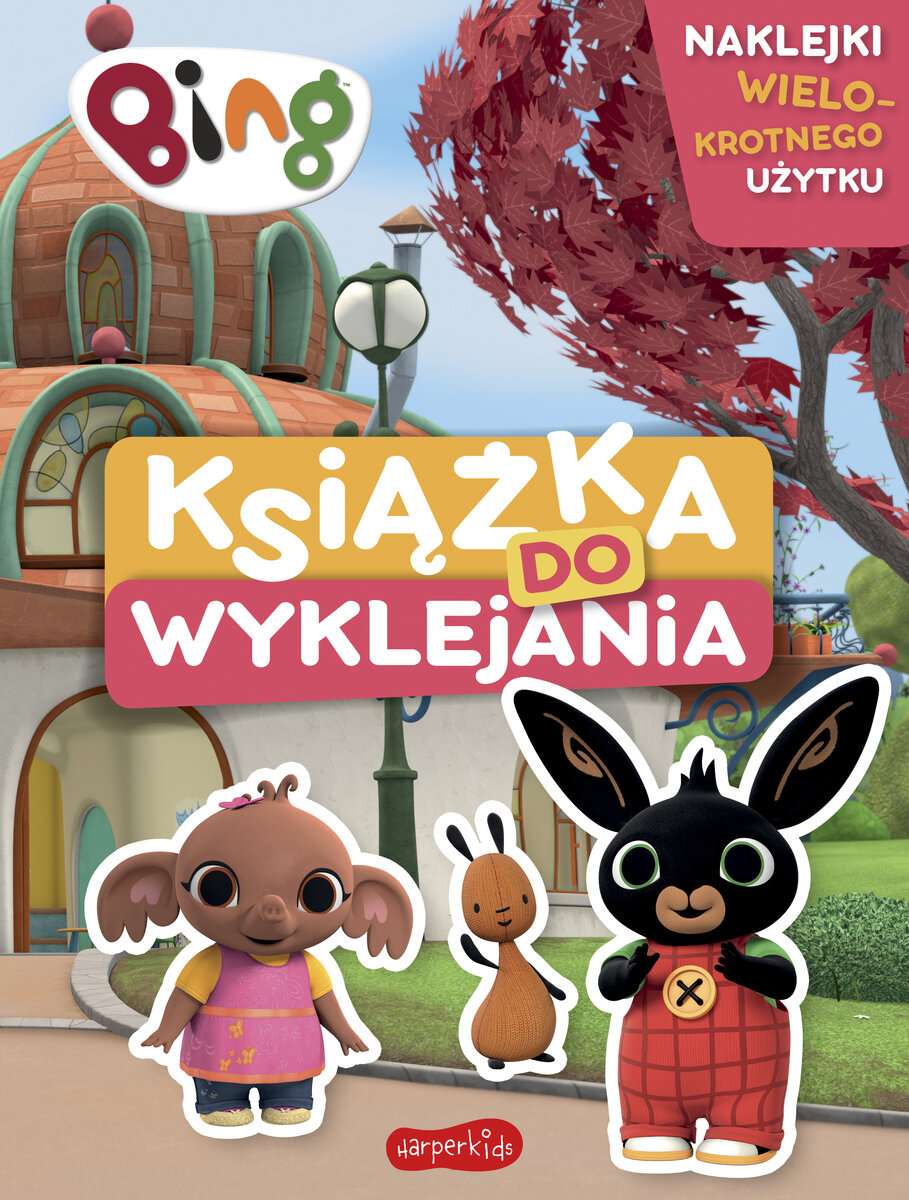 Bing. Książka do wyklejania - zbiorowa praca - książka