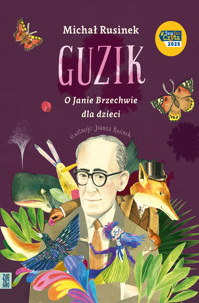Guzik. O Janie Brzechwie dla dzieci - Rusinek Michał - książka