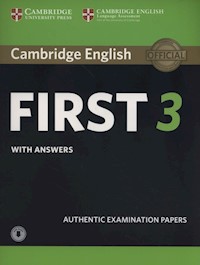 Cambridge English First 3 Student's Book with Answers with Audio -  - książka