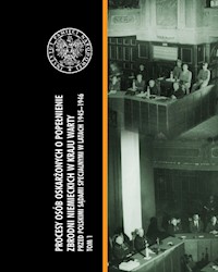 Procesy osób oskarżonych o popełnienie zbrodni niemieckich w Kraju Warty - Pawlicki Artur - książka