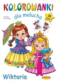 Kolorowanki dla malucha Wiktoria - Budek Mariola - książka