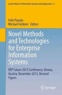 Novel Methods and Technologies for Enterprise Information Systems -  - ebook