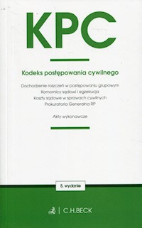 Kodeks postępowania cywilnego -  - książka