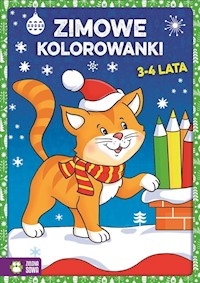 Zimowe kolorowanki 3-4 lata -  - książka