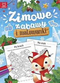Zimowe zabawy i malowanki -  - książka