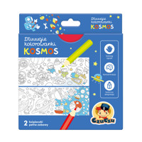 Dłuuugie kolorowanki Kosmos 4+ -  - książka