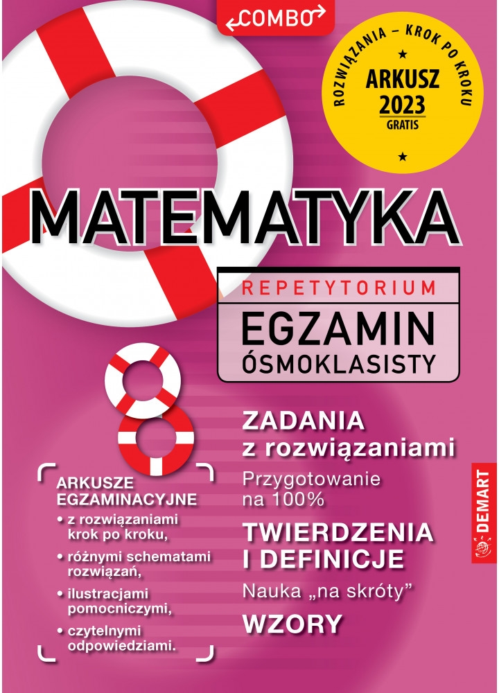 Matematyka. Egzamin ósmoklasisty. Repetytorium. Szkoła podstawowa - zbiorowa praca - książka
