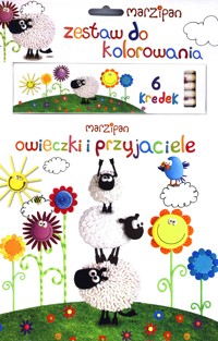 Owieczki  i przyjaciele. Zestaw do kolorowania. Marzipan - zbiorowa praca - książka