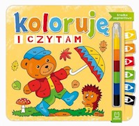 Koloruję i czytam Kredka segmentowa -  - książka