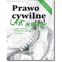Last Minute Prawo Cywilne część 1 -  - książka