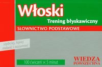 Włoski trening błyskawiczny słownictwo podstawowe - Ronchei Daniela - książka