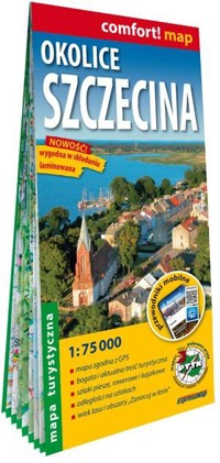Comfort! map Okolice Szczecina 1:75 000 - zbiorowa praca - książka