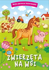 Moje pierwsze kolorowanki. Zwierzęta na wsi - zbiorowa praca - książka