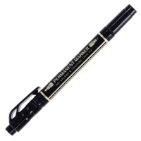 Foliopis Pentel dustronny, czarny (N75W-AE) -  - książka
