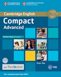 Compact Advanced Student's Book with Answers + Testbank CD - Peter May - książka