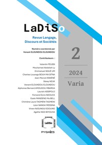 Revue Langage, Discours et Sociétés (LaDiSo) - Venant ELoundou Eloundou - ebook