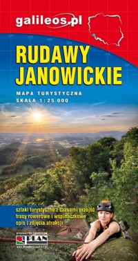 Rudawy Janowickie. Mapa turystyczna w skali 1:25 000 -  - książka