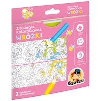 CzuCzu Dłuuugie kolorowanki Wróżki -  - książka