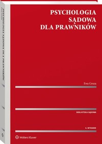 Psychologia sądowa dla prawników - Ewa Gruza - książka