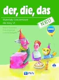 der,die,das neu neu 6 Materiały ćwiczeniowe - Krawczyk Ewa, Zastąpiło Lucyna, Kozubska Marta - książka