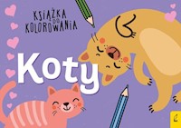 Książka do kolorowania Koty -  - książka