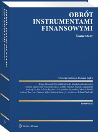 Obrót instrumentami finansowymi. Komentarz -  - książka