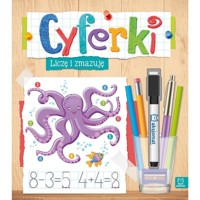 Cyferki. Liczę i zmazuję w.specjalne - Agnieszka Bator - książka