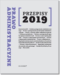 Prawo Administracyjne Przepisy 2019 -  - książka