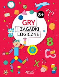 Gry i zagadki logiczne 8+ -  - książka