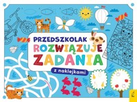 Przedszkolak rozwiązuje zadania Zeszyt niebieski -  - książka