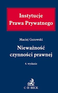 Nieważność czynności prawnej - Gutowski Maciej - książka