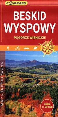 Beskid Wyspowy Pogórze Wiśnickie mapa turystyczna 1: 50 000 -  - książka