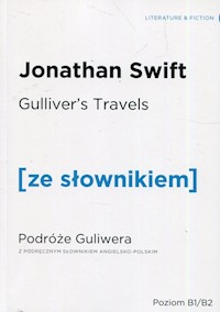 Podróże Guliwera z podręcznym słownikiem angielsko-polskim - Jonathan Swift - książka